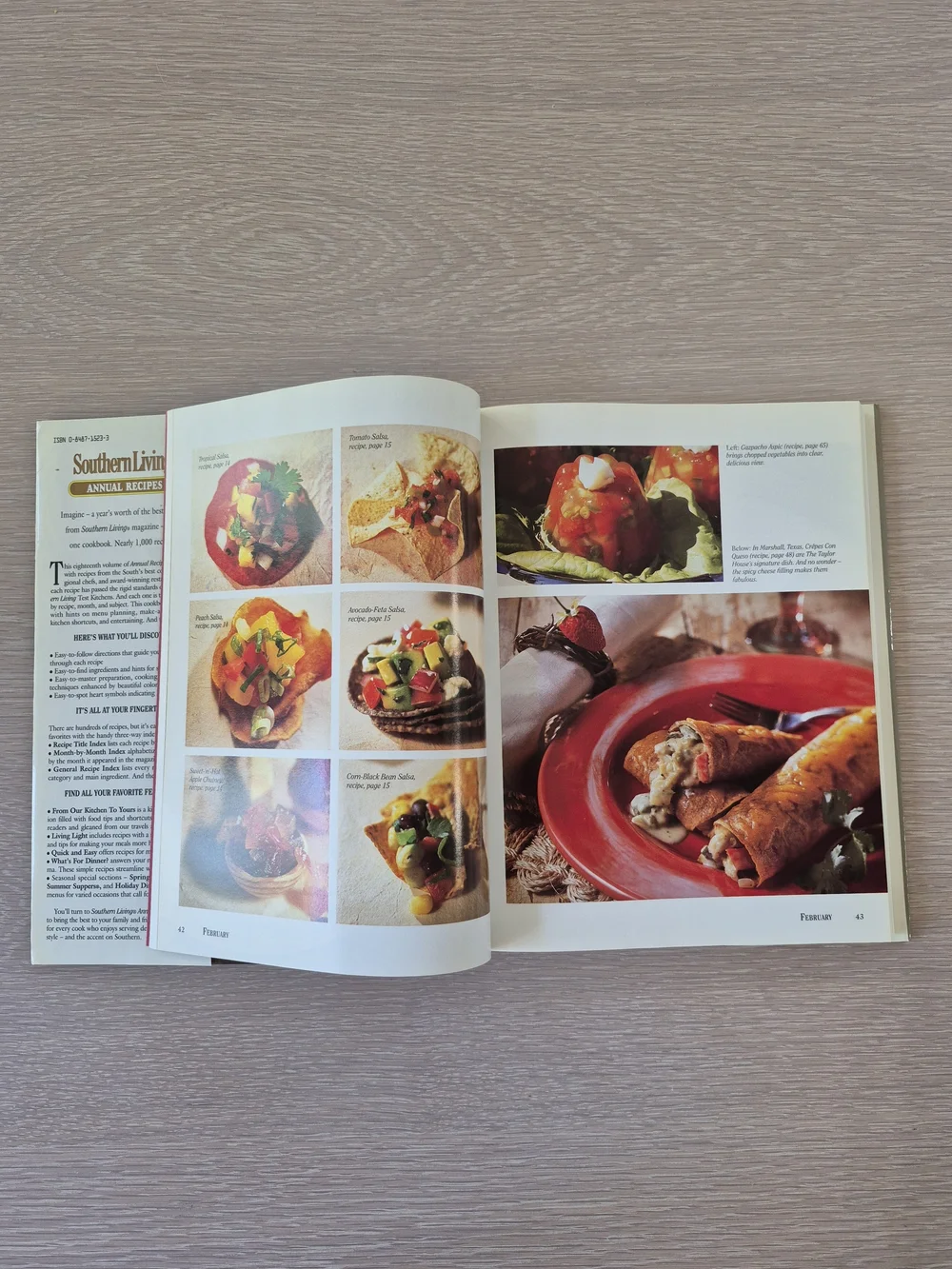 Southern Living 1996 Annual Recipes Cookbook - Hardcover